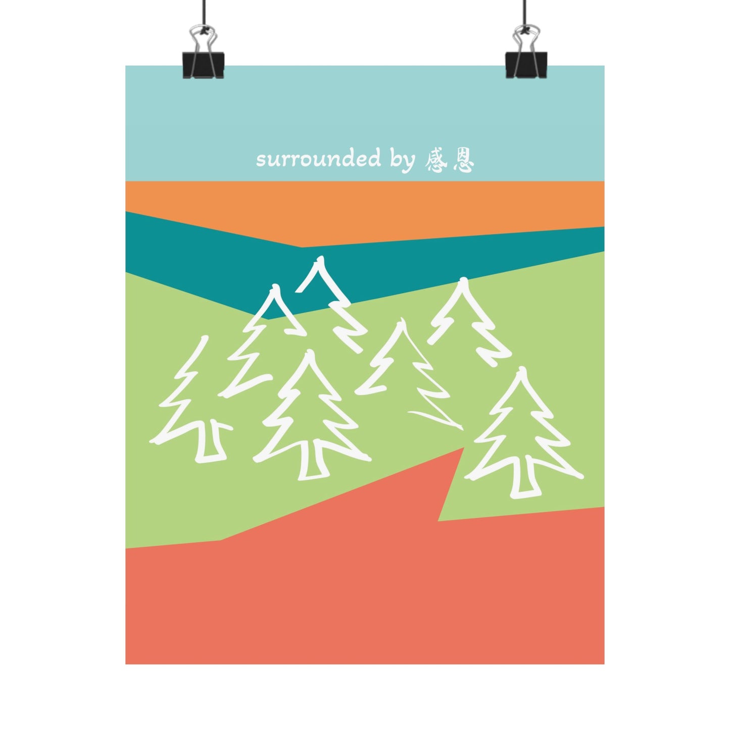 Wall Art - Forest ζζ© Wall Poster for Home Decor