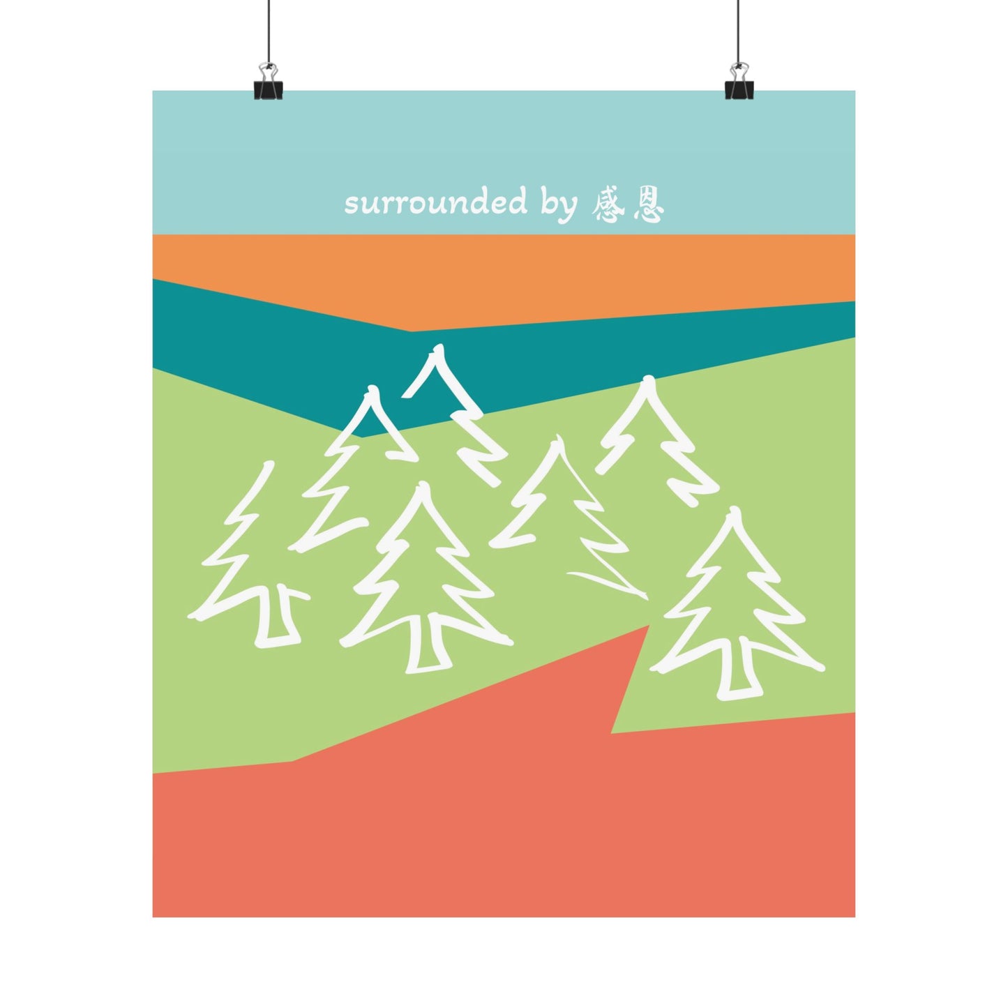 Wall Art - Forest ζζ© Wall Poster for Home Decor