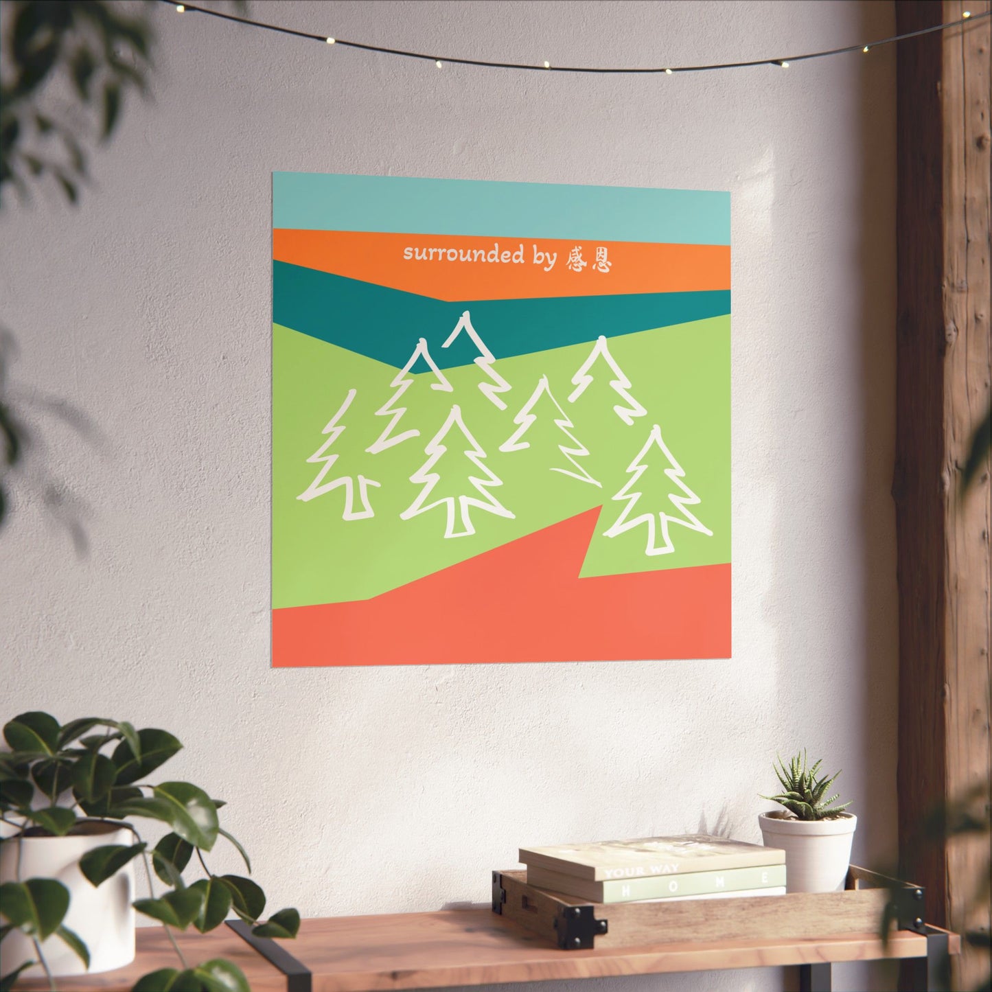 Wall Art - Forest ζζ© Wall Poster for Home Decor