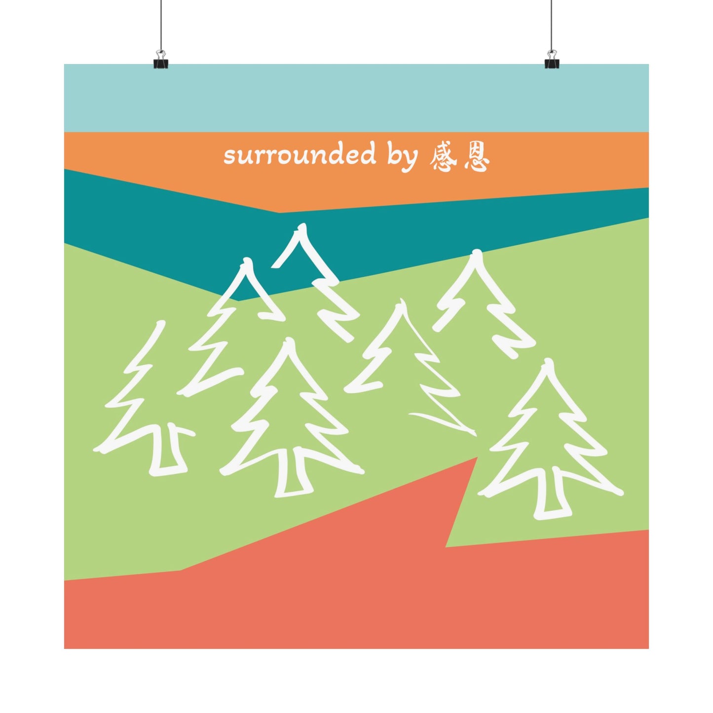 Wall Art - Forest ζζ© Wall Poster for Home Decor