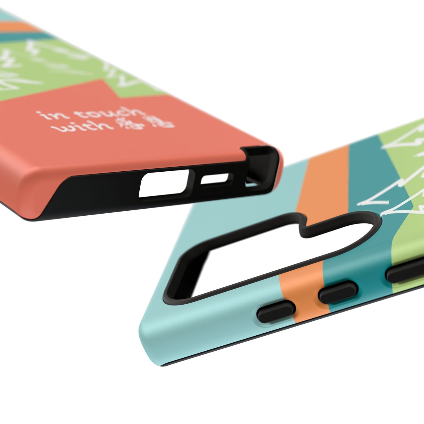 Samsung Phone Case - Hand Illustrated West Coast Forest 感恩 Tough Case