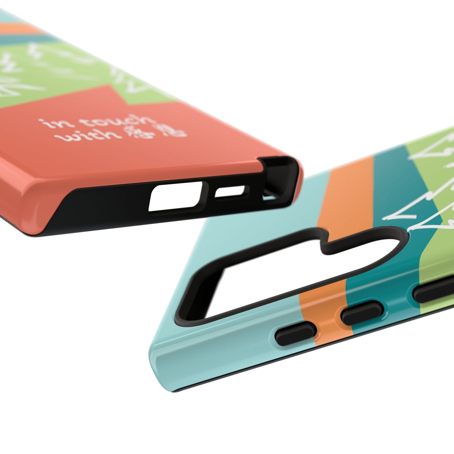 Samsung Phone Case - Hand Illustrated West Coast Forest 感恩 Tough Case